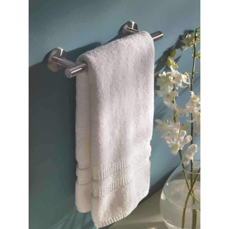 Barre à serviettes murale 11,625 po Arrondi ™, Acier inoxydable
