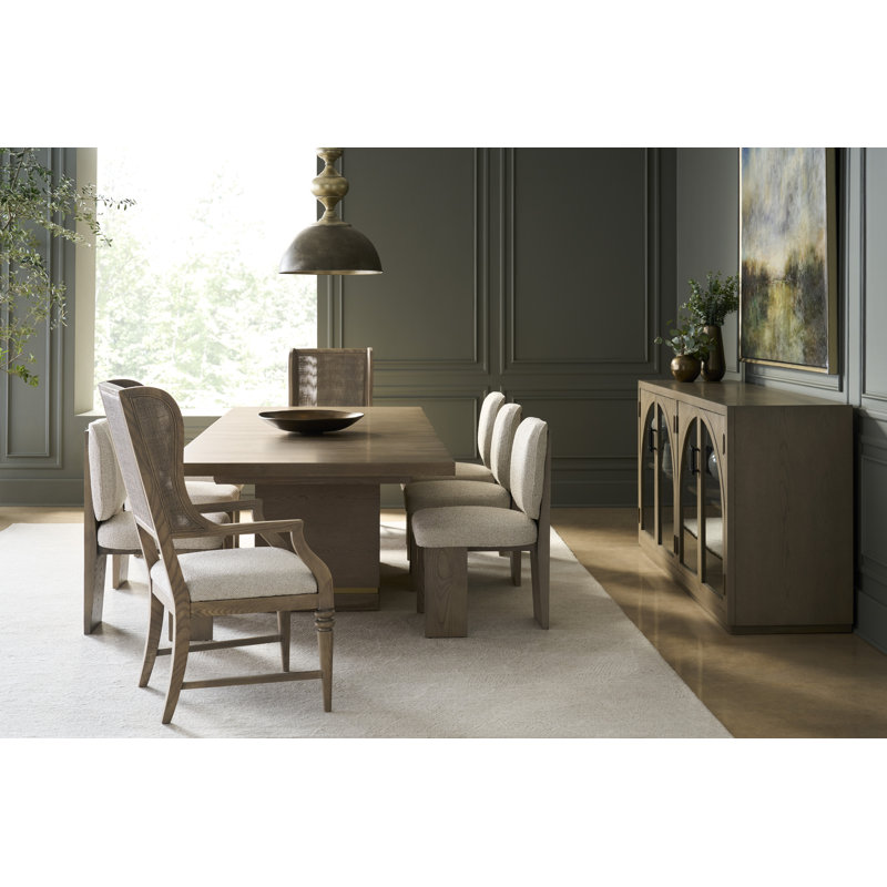 Fauteuil Atlas, Amande chamois, Polyester albâtre 3157