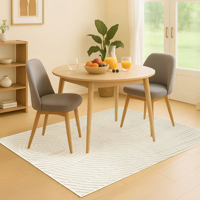 Rectangle Vintage Look Washable Area Rug