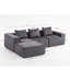 Canapé modulaire en velours côtelé Boneless-785039186