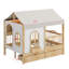 Lit maison avec grands tiroirs-1284275419