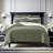 Elsie Linen Look Duvet Cover 8 Piece Designer Set-101216984-101216968