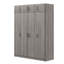 Armoire 4 portes avec 1 tiroir et armoire supérieure-1378390182