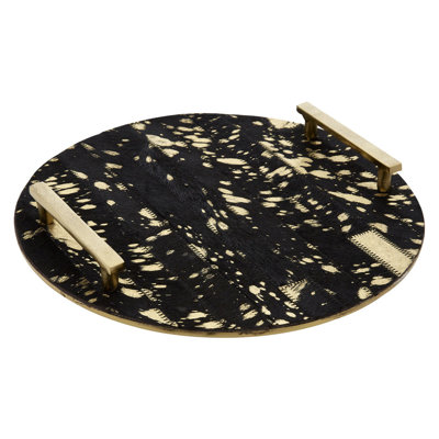 Bettrys Leather / Faux Leather Decorative Tray