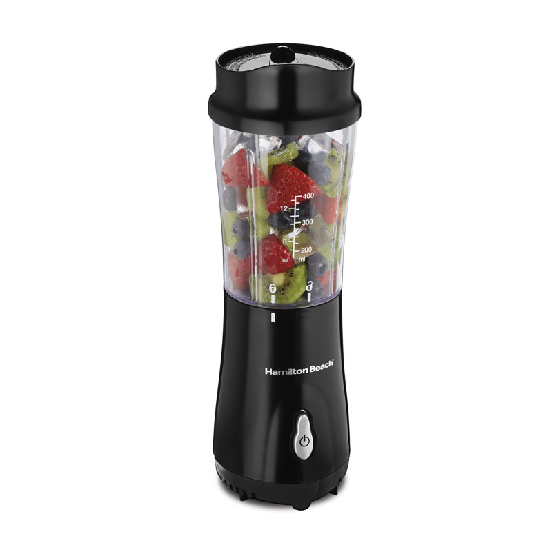 Hamilton Beach® Personal Blender with Travel Lid, Black