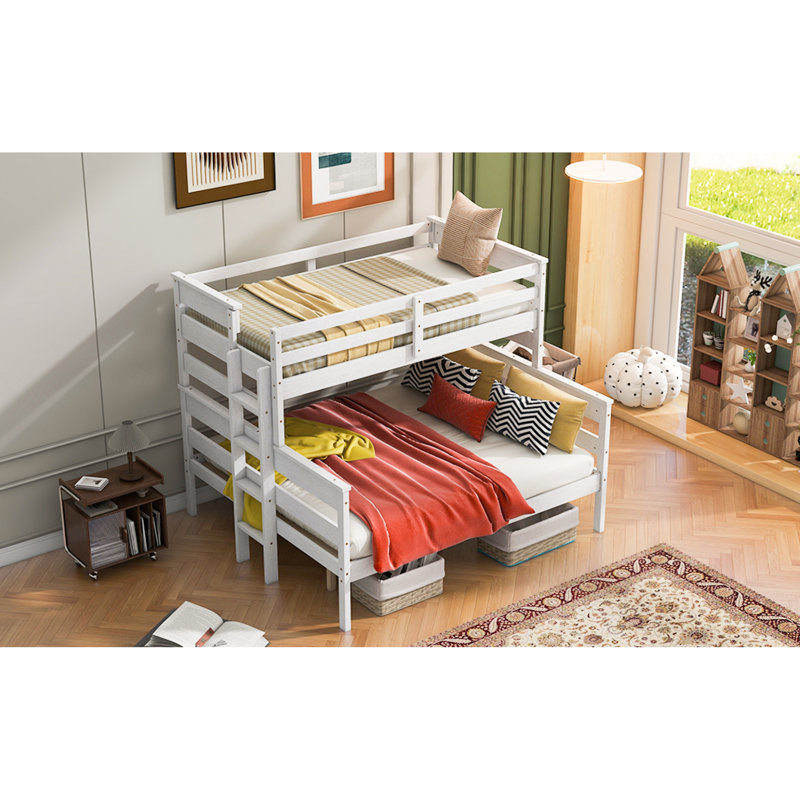 Space-saving Solid Wood Sturdy Design Bedroom Use