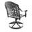 Cast Aluminum Patio Swivel Chair