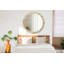 Huldar Glass Flat Wall Mirror