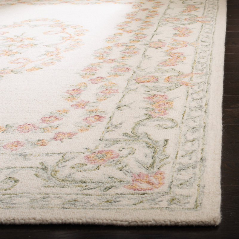 Barnsdall Hand Tufted Wool Oriental Rug, Square 6'