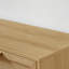 Commode contemporaine 6 doubles avec tiroirs en rotin