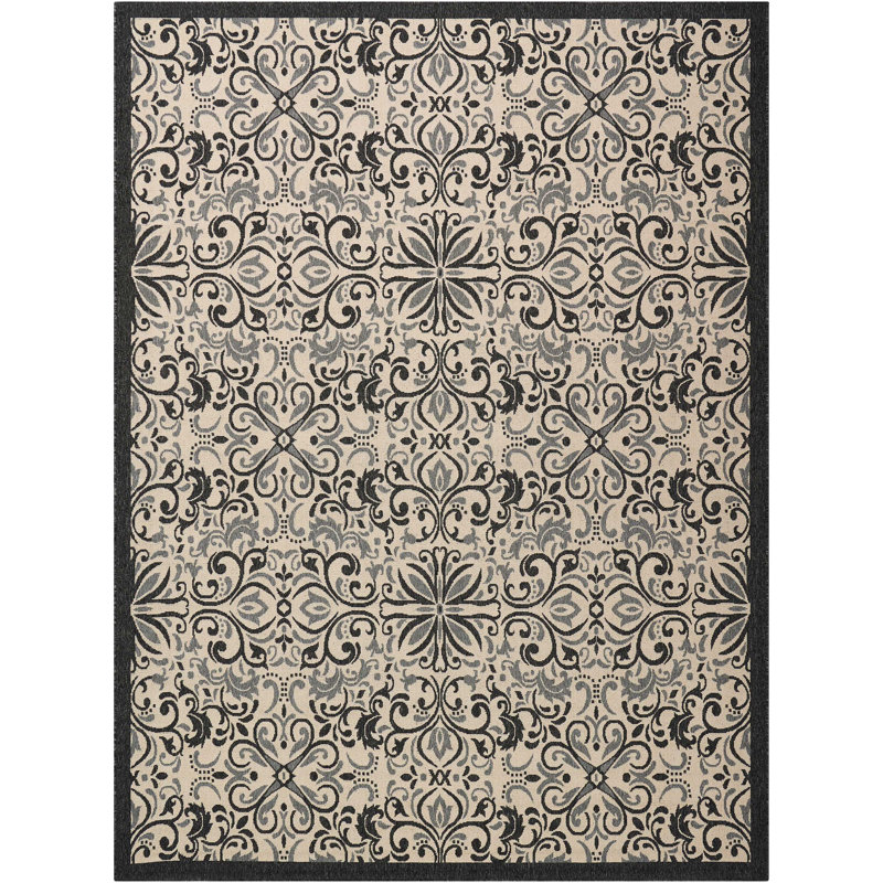 Tapis ivoire Janyce, Rectangle 7 pi 10 po x 10 pi 6 po