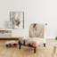 Fauteuil de chambre rembourré Peach Cream
