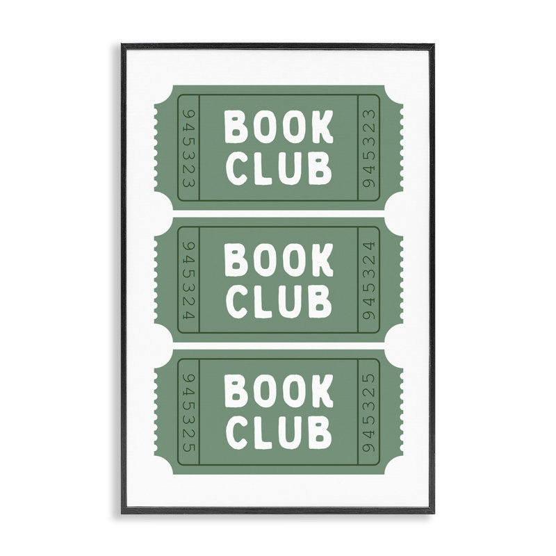 Giclée encadrée par Green Book Club, H 18 po x l 12 po, Giclée encadrée noir minuit