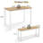 Dining Room Table Chairs Set For 4 With 2 Benches & Adjustable Feet Table-188019462