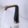 Commercial Touchless Sensor Faucet in Matte Black and Rose Gold Finish with Infrared AI Smart-Chip and Auto Shutoff