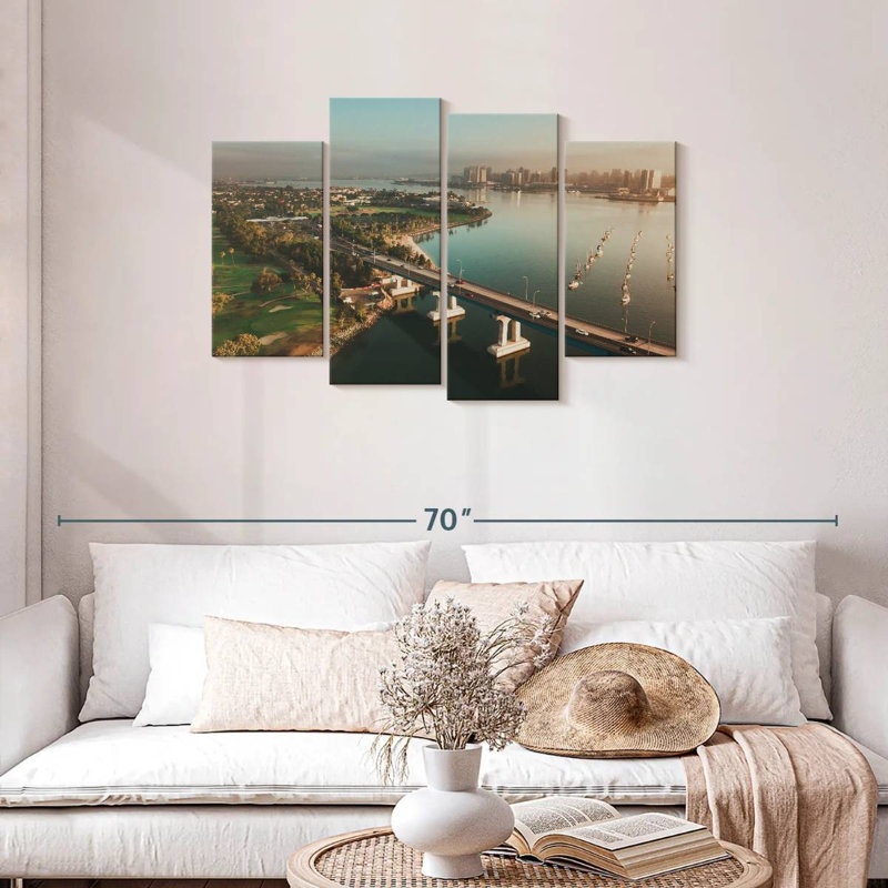 Lilie Coronado Bridge Aerial, 27'' H x 43'' W