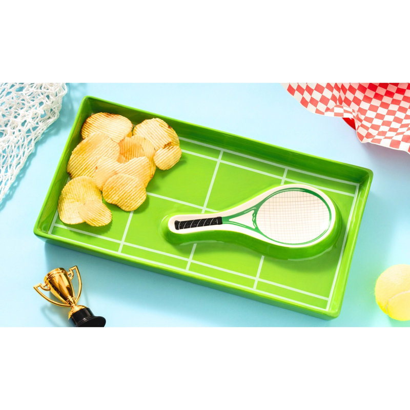 Godinger Court de tennis Chip & Dip
