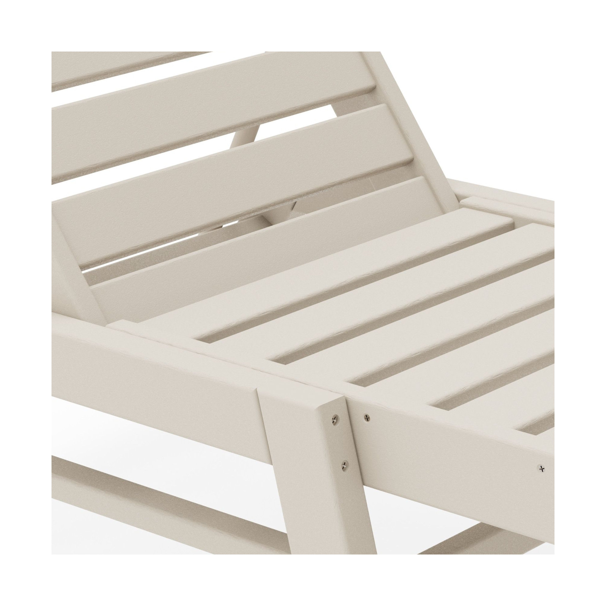  POLYWOOD Lakeside Chaise, Sand