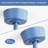 42 Inch Ceiling Fans With LED Light 22W And Remote Control 5 ABS Fan Blades For Bedroom