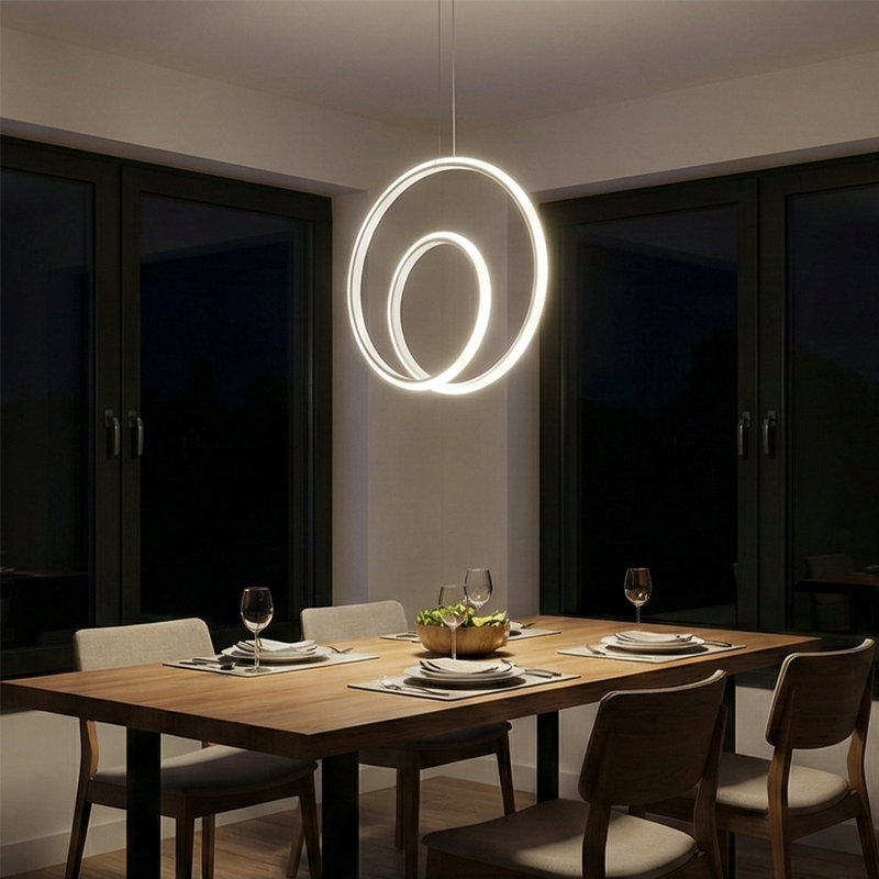 Lustre halo à DEL, 4000 Kelvins