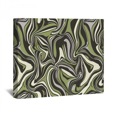 Floral, impression sur toile encadrée