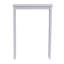 Armoire au-dessus de la toilette de 27 po x 9 po peu encombrante en bois blanc avec compartiment de rangement supérieur Dorset-1529126380-1529128260