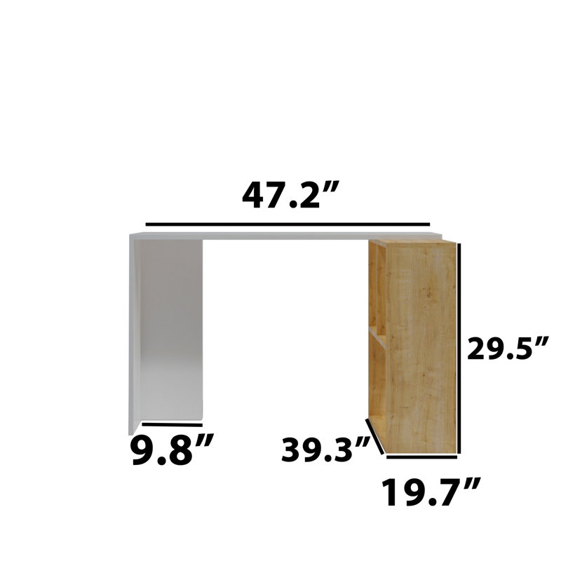 Jazarian 47,24 W, Blanc/chêne