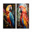 Ensemble de 2 décorations murales Parrot Tropical Jungle-1479189511-1479189506