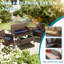 3-Piece Outdoor Covers Set(1 Sofa Cover+2 Single Sofa Covers),Covers Only-112894476