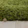 Plush Deep Pile Shaggy Green Rug