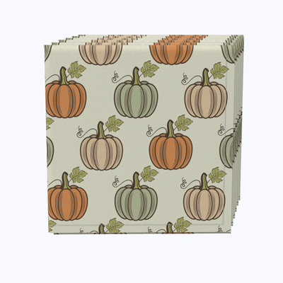 Cotton Abstract Square Napkin