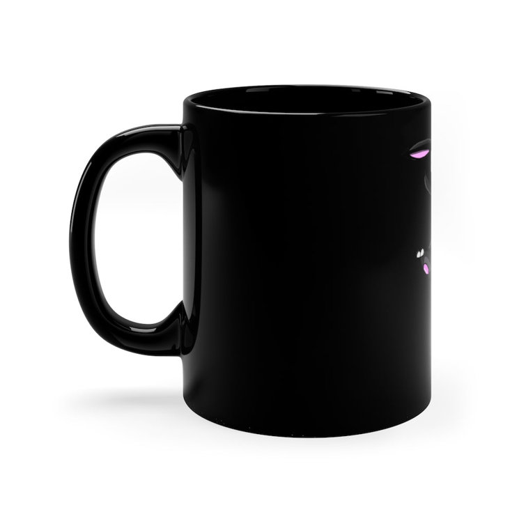 Home Basics Jumbo 22 oz. Black Ceramic Coffee Mug HDC50573 - The Home Depot