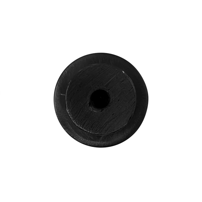 Wellington 1" Diameter Round Knob, Matte Black
