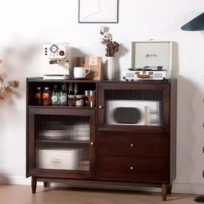Armoire d'appoint en bois massif
