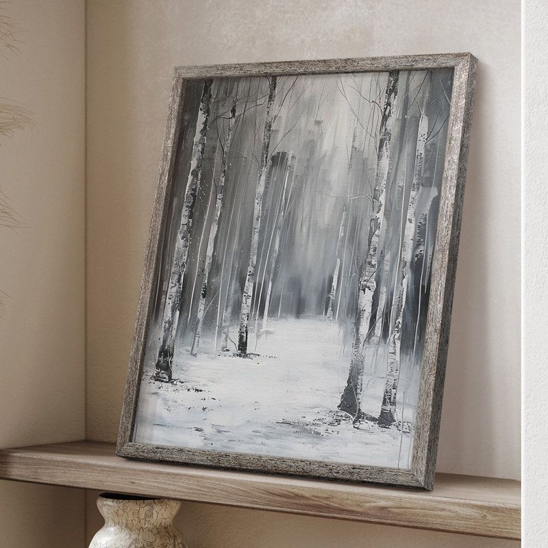 «LANDSCAPES Series Lxxxx», reproduction encadrée - bois massif