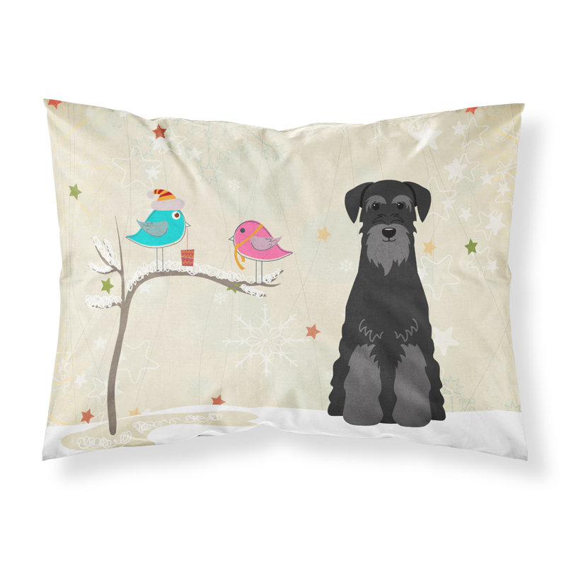 Microfiber, Black Standard Schnauzer