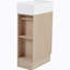 Ensemble de meuble-lavabo simple 18,60 po avec plateau en céramique Evelina-666723675