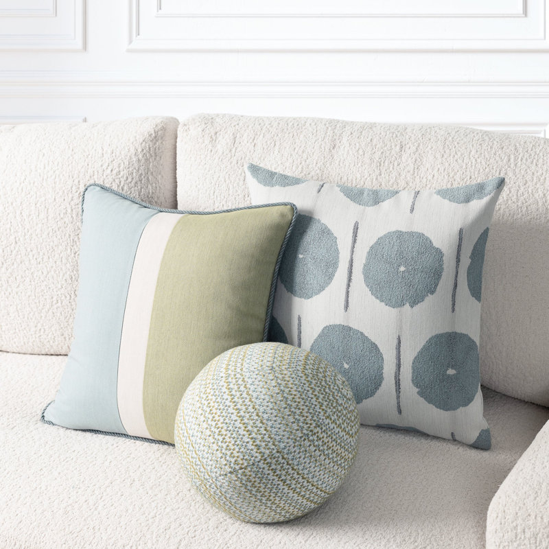 Fresh Perspective Lumbar Pillow Cover & Insert, Square 20"