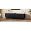 Tv Stand With Spacious Tabletop, Arch Doors And Solid Wood Legs For 78" Tvs Entertainment Center Cabinets, Finish-1526782854