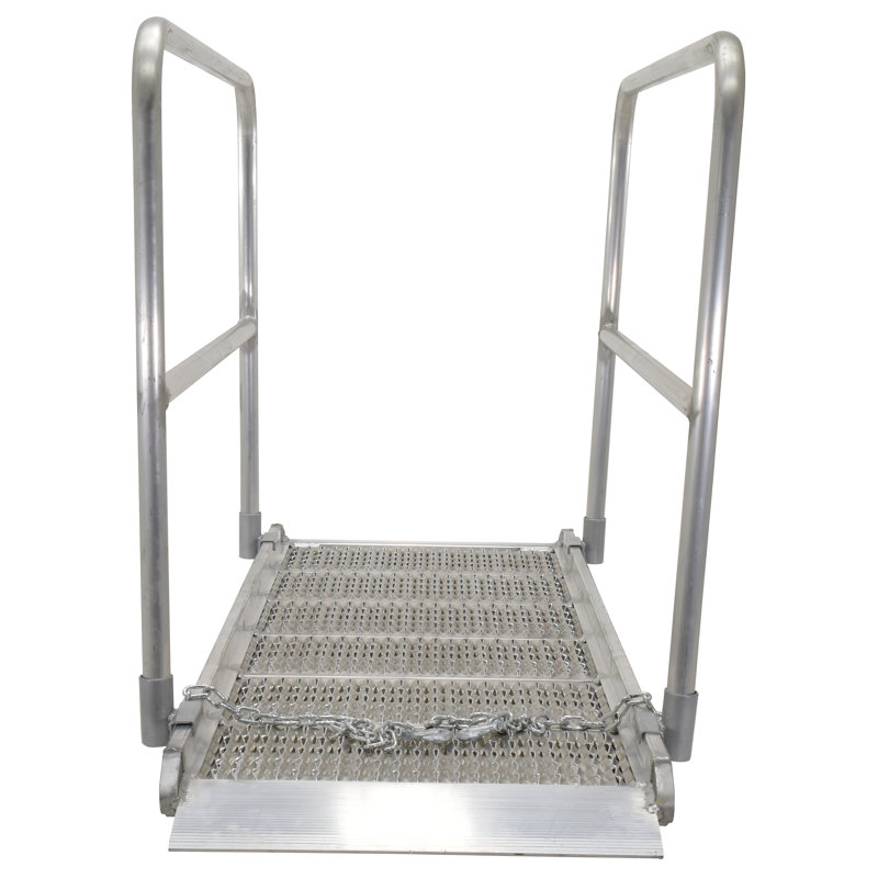 Rampe portative 3,75 po Vestil, H 3,75 po x l 29,4 po x P 85 po