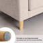 2-Piece 90" Upholstered L-Shaped Chenille Corner Sofa -2010216027