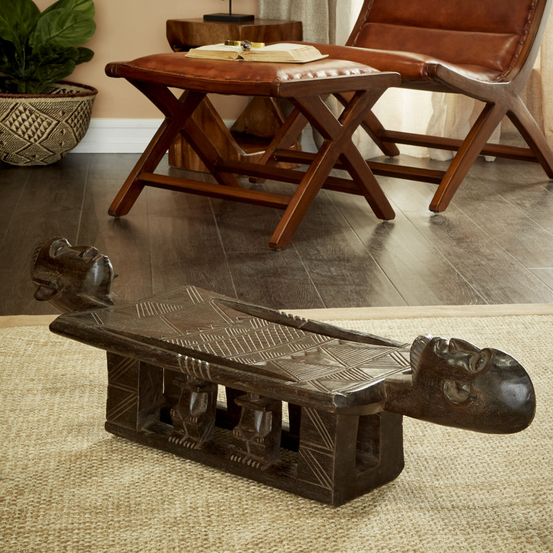 Pegfair Solid Wood Accent Stool