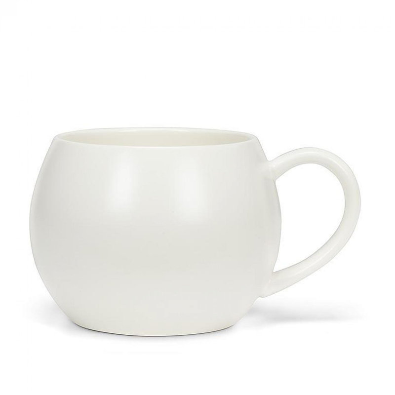 Tasse boule, Blanc / Blanc
