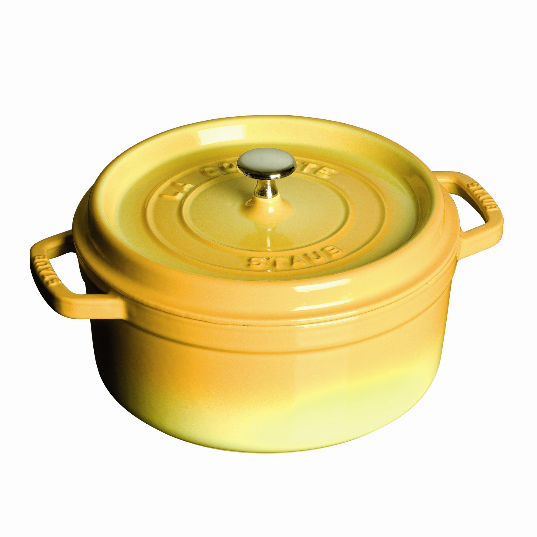 Staub Round Cocotte 5 Qt Yellow (French Oven)