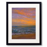 Tangerine Sky Print by Dina Gardner