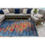 Tapis oriental bleu tissé à plat Kowalczyk-69420930