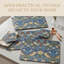 Ensemble de napperons et sous-verres Pimpernel