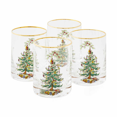 Spode, Christmas Tree - Lowball Glasses