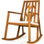 Arissa Pine Solid Wood Outdoor Chair