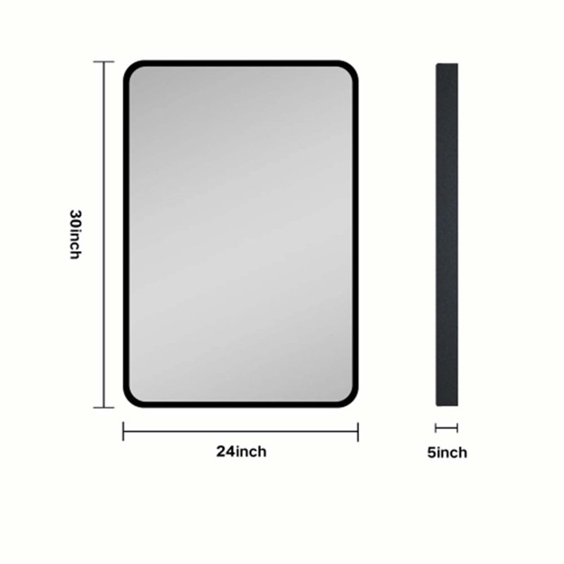 Armoire de salle de bain Kashten, L 30 po x L 24 po x P 5 po